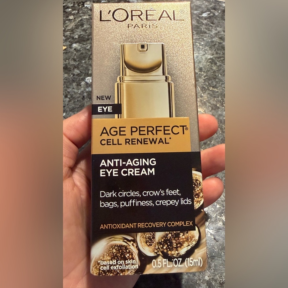 L'Oreal Paris Age Perfect Cell Renewal Anti-Aging Eye Cream Treatment, 0.5 oz